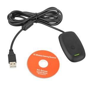 Xbox 360용 Microsoft Xbox 360 컨트롤러와 호환되는 무선 USB 게임 수신기 어댑터 PC 수신기 노트북 Windows용 PC Xbox 360 컨트롤러 블루투스 어댑터