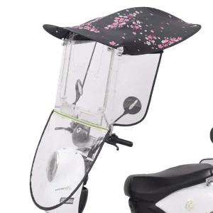 오토바이 캐노피 스쿠터 스크린 가리개 우비 접이식 윈드스크린