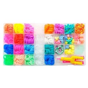 레인보우 칼라밴드 공예세트 룸밴드 만들기재료 팔찌만들기