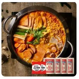 36년 전통 놀부 부대찌개 600g 4팩+증정