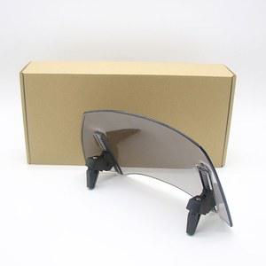 오토바이윈드스크린 보조 조절 가능한 앞유리 스트리트 보조스크린 SV650/S 커버