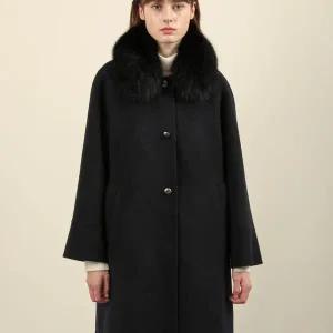 [올리비아로렌]OLIVIALAUREN DP02 겨울코트 겨울코트A 라인의핸드메이드코트로다양하개활용하시 (S41517...