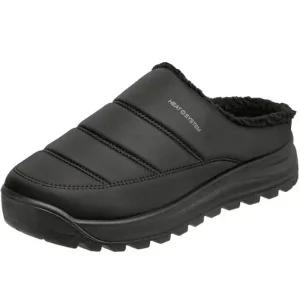 [월드컵]남성여성 겨울 캠핑 털방한화 패딩 뮬 슬리퍼