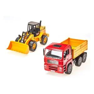 [선물완구]브루더 MAN 트럭과 로더 독일명품완구 BRUDER BR02752