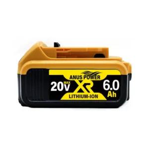 아누스 디월트 6.0Ah 20V 리튬이온 배터리 디월트 충전 호환 밧데리 전동공구