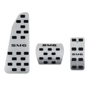 스포츠 튜닝 페달 SM6 악셀 커버 스타일리시 차량용 악셀패달 SM6발판 SM6브레이크커버