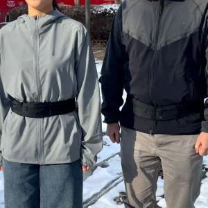 [콩심팥심]벨크로 러닝 허리밴드 플립벨트 M