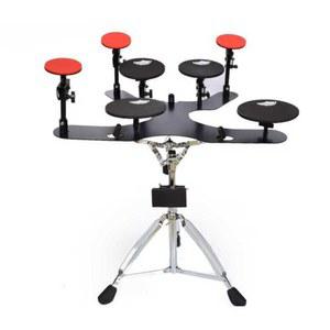 연습용 드럼 세트 초보 고무 패드 연습실 저소음 5드럼3심벌 드럼스틱
