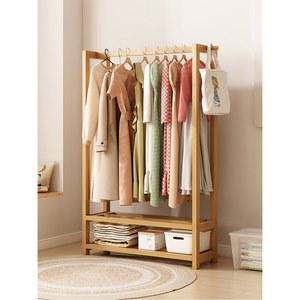 이동식 행거 원목 스탠드 즐넛 부티크 우드 80폭 빈티지 두께 스탠딩옷걸이 옷선반 헹거 홑겹 스틸 의류 목재