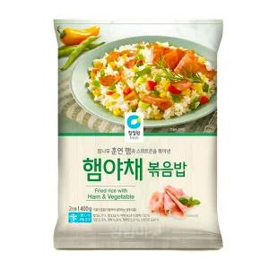 [얌얌마켓] 청정원 햄야채볶음밥 400g (아이스박스 포함)