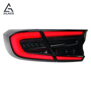 혼다 어코드 2018 10세대 다이나믹 방향지시등 브레이크 DRL 후진등 일체형 자동차 LED 테일램프