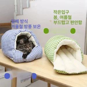 고양이 강아지 집 사계절 소형견 동굴 야외 대형견