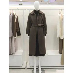 [SOUP]벨티드 구스안감 롱 코트(SBBHC91)