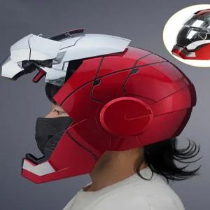 아이언맨 MK5 헬멧 자동개폐 변형 웨어러블 마스크 음성제어 장난감