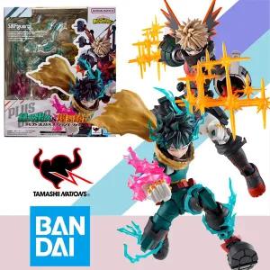 호환  있음 반다이 SHF Bakogo Deku Bakugo PLUS ULTRA 애니메이션 액션 피겨 모델 장난감 선물 키즈 폼 포