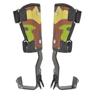 신규 등반 아이젠 세트 나무 타는 승족기 승목기 신발 벨트 위장 카모 패턴 단일 클램프