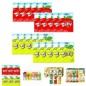 피크닉 세트 사과 10개+ 청포도 10개/어린이/운동회/나들이/음료수/쥬스/과즙/과일/간식/후식/디저트/학교