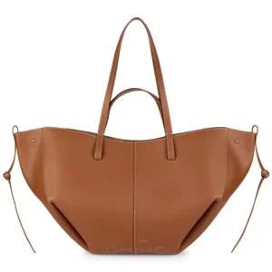 폴렌느 토트백 CYME 심 카멜