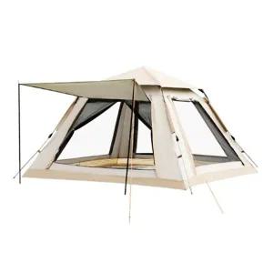 [골드스마일]캠핑 원터치텐트 자동 방충망 등산 피크닉 5인용 텐트