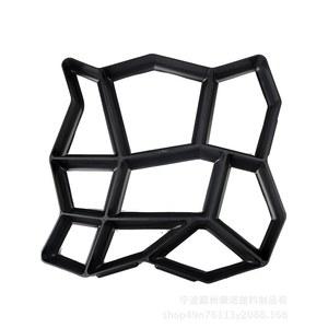 시멘트 블록 마당 보도 정원 30X30CM 6면 말뚝 거푸집 나무 시멘트블럭 금형