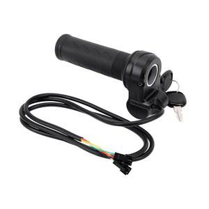 Leapiture 전기 자전거 스로틀 그립 풀 트위스트 그립, 2키 범용 스쿠터 속도 조절기 스로틀용