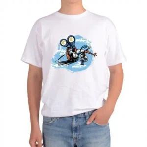 하늘을 아동반팔티 나의 남녀공용 날다 반팔티