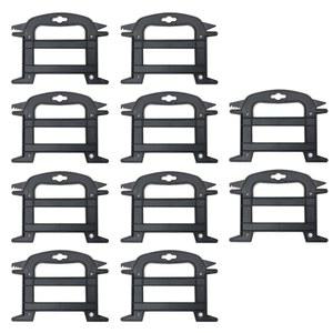 루야딘 10PCS 파라코드 라인 와인더 로프 및 코드 정리 스풀 낙하산 릴 낚싯줄 케이블 보빈으로 엉킴 매듭 반동 꼬임 방지