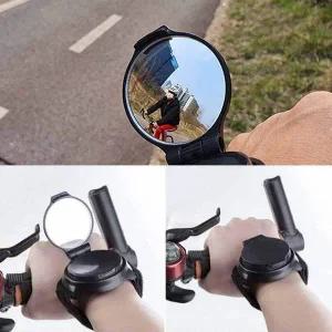 [셀러에이드]자전거 손목 백미러 라이딩 후사경 손목거울 안전거울
