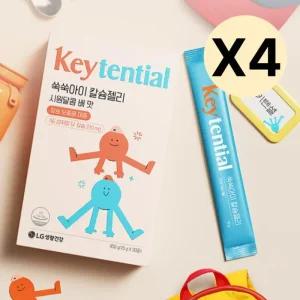 쑥쑥아이 칼슘 젤리 어린이 배맛 30포 X4