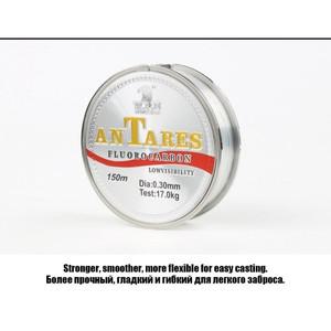 150M 투명 보이지 않는 와이어 모노 필라멘트 낚시 폴리 에스터 미끼 탄성 스레드 스풀 플루오로 카본 코팅