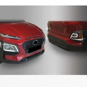 안개등가니쉬 코나 안개등몰딩 4pcs 포그램프 가니쉬