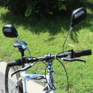 [셀러에이드]잔솔 자전거백미러 사이드미러 후사경 거울 전기 로드