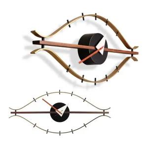 아이클락 벽시계 인테리어 조립  미니멀 벽걸이 트럼펫 엔틱