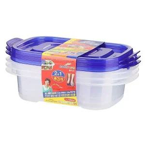 [셀러에이드]쿨라라 직사각 밀폐(7) 1.1L(3P)