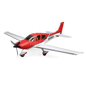 E-flite RC 비행기 Cirrus SR22T 150m BNF 기본 송신기 배터리 및 충전기가 스마트 AS3X 세이프 셀렉트 EFL15950에 포함되지 않음