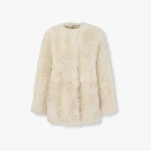 [롯데백화점]보브 라운드넥 시어링 무스탕 자켓(7115475906)