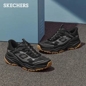 스케쳐스 빈티지 트레킹화 남성 겨울 두꺼운 밑창 운동화 캐주얼 신발