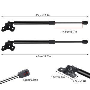 혼다 어코드 2003 74145SDBA02 4157 용 프론트 후드 보닛 가스 스트럿 스프링 쇼크 서포트 2개