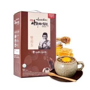 김오곤 진한 침향 쌍화차 분말스틱 2세트 100포 +고명 2팩 전통 한방 건강차 