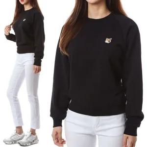 [명품] 폭스헤드 자수패치 여성 맨투맨AW00303KM0001 BK