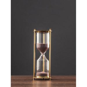 대형 모래시계 타이머 인테리어 30분 시계 목재 모래 나무