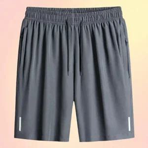 [라일리의류] Rly 허리밴딩 스포츠 반바지 지퍼포켓 운동용 남자 바