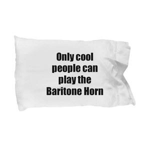 바리톤 혼 플레이어 베개 커버 뮤지션 재미있는 선물 아이디어 침대 바디 베개 커버 케이스 세트