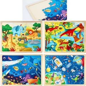 어르신 소근육 인지발달 동물 그림 맞추기 퍼즐 논리사고 어르신놀이 데이케어 가성비