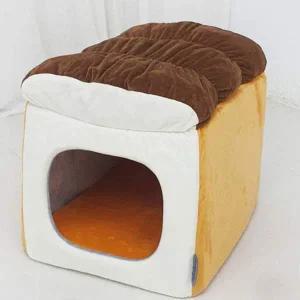 [골드스마일]식빵 하우스 특대형 달콤한 레드퍼피 강아지하우스