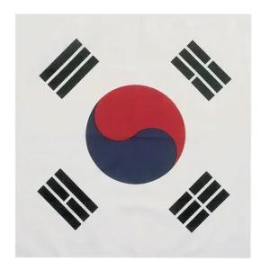 태극기 손수건 스카프 응원용