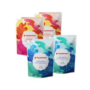 더블하트 아기 세탁세제 X2 섬유 유연제 세트 X2 1.8L
