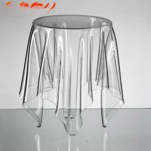 고스트테이블 6컬러 아크릴 PC 강화유리 고스트 탁자 북유럽