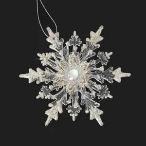 ( )트리장식 교회크리스마스장식 골드눈결정 오너먼트 3p 절 꾸미기 성탄 오너먼트 소품 품 트리 크리스마