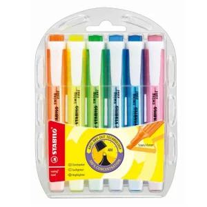 스타빌로 스윙쿨 형광펜 6색세트 275-6-3 학생필기구 공부 하이라이트